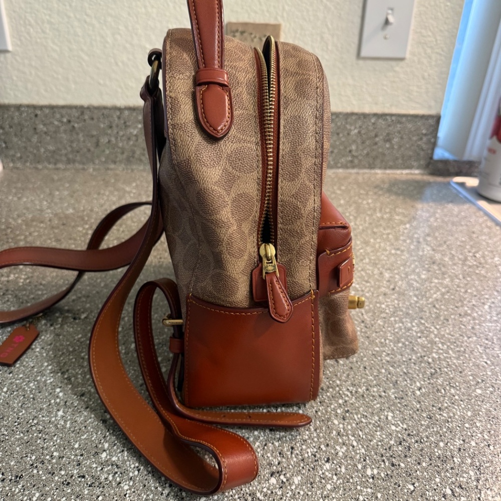 Authentic Coach Small Backpack - image 6